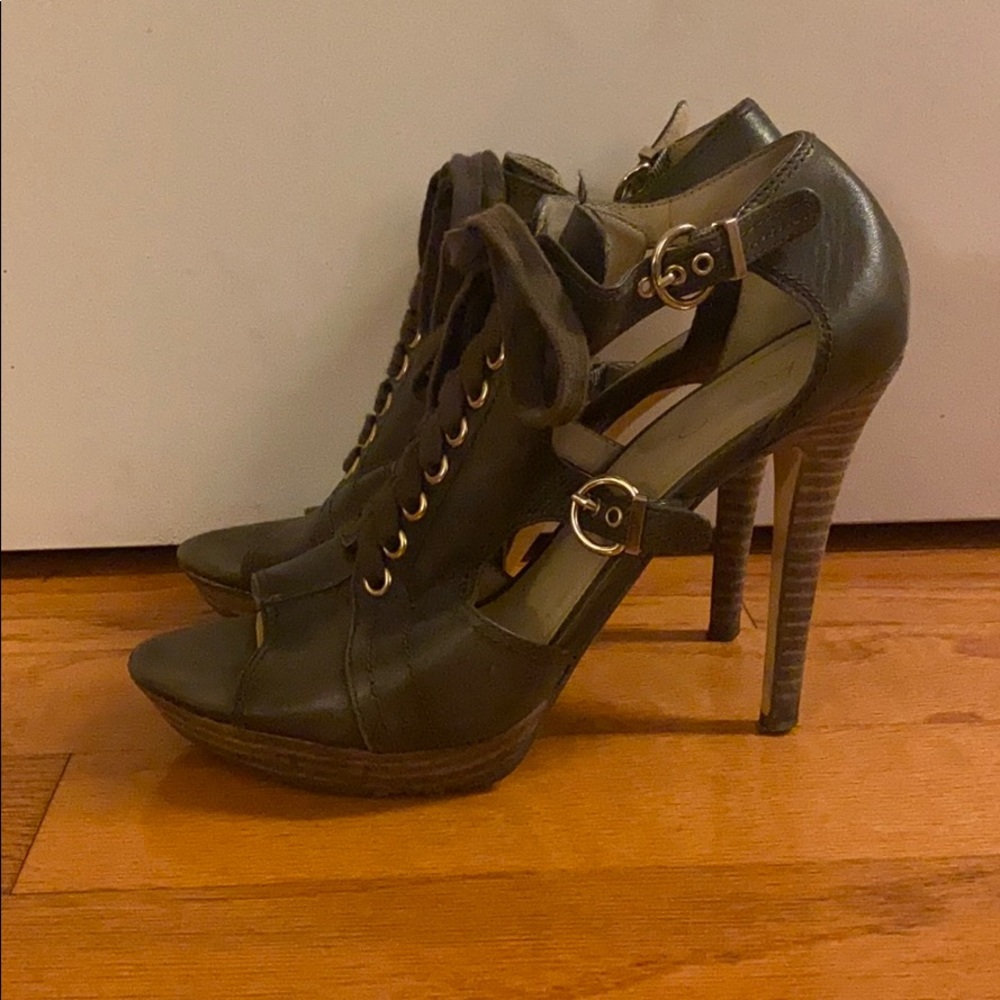 Lace up sandal